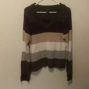 Worn womens sweater